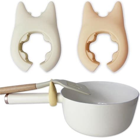 Amazon.com: Spoon Rest for Cooking - 2pcs Wok Spatula Holder Silicone ...