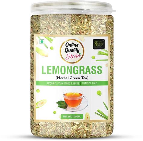 Online Quality Store Organic Lemongrass Herbal Tea - 100g | Lemongrass ...