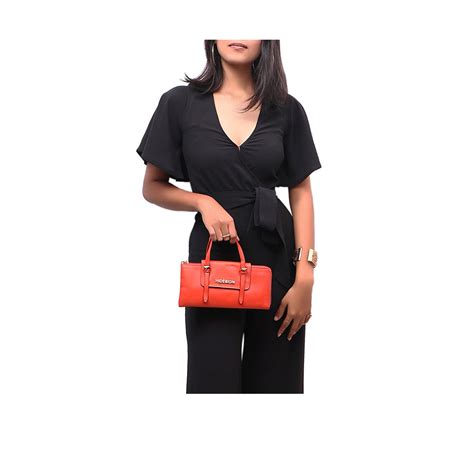Buy Orange Twilight W1 L-Zip Around Wallet Online - Hidesign