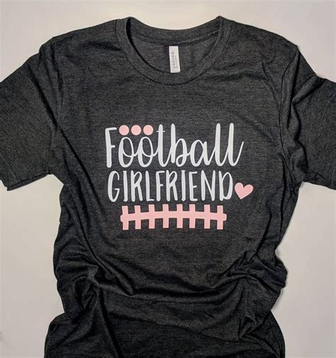 cute football girlfriend shirts ideas