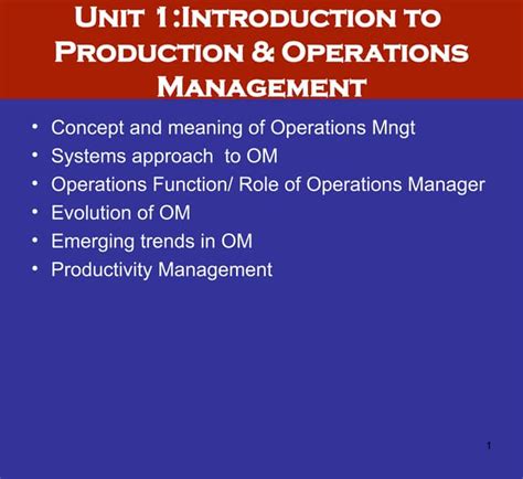 Image result for Operations Management Basics