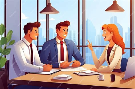 Business Conversation Cartoon 的图像结果