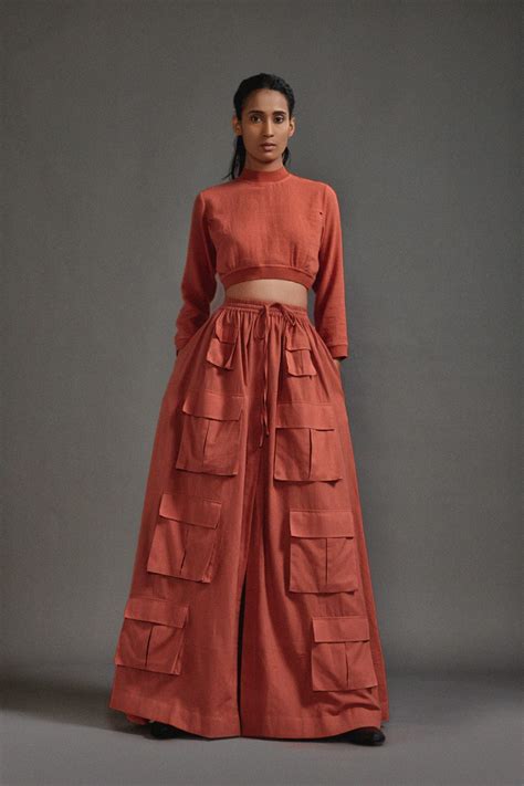 Rust Cargo Skirt – Mati