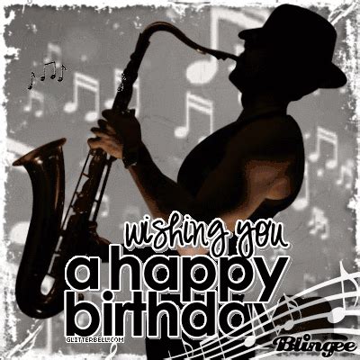 Happy Birthday Music Man Animated Picture Codes and Downloads ...