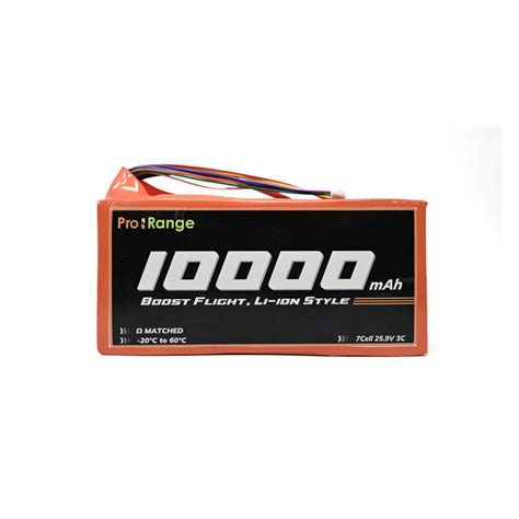 Pro-Range INR 18650 25.9V 10000mAh 3C 7S2P Li-Ion Battery Pack | Robu.in