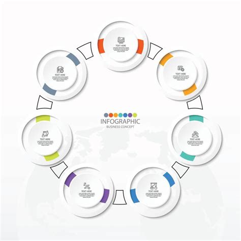 7 Step Circle Process Template 的图像结果