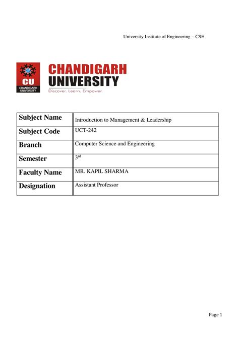 SOFTWARE ENGINEERING 2-MISCELLANEOUS TOPICS.pdf Chandigarh University ...