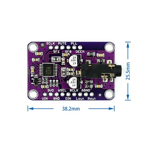 CJMCU-1334 UDA1334A I2S Stereo DAC Breakout | ThinkRobotics ...