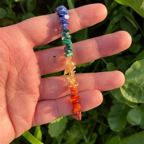Premium 7 Chakra Chain Bracelet for Healing | Healing Aura – Healing ...