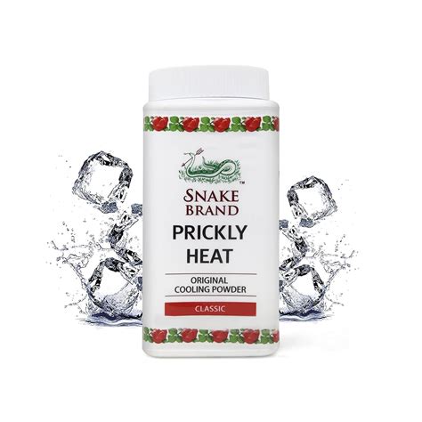 Snake Brand Prickly Heat Cooling Talcum Powder | For Heat & Rash ...