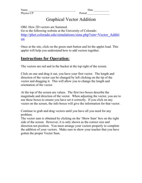 Image result for 10 Example Vector Addition Using Graphical Approach