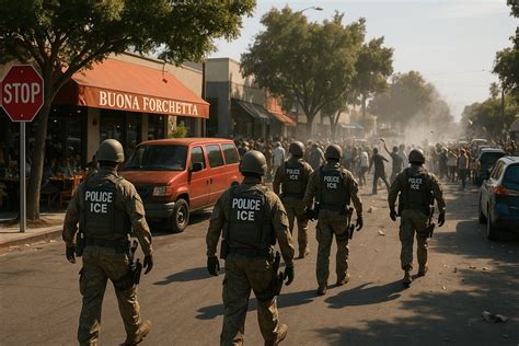 ICE Raid at Buona Forchetta San Diego Sparks Outrage and Legal Questions
