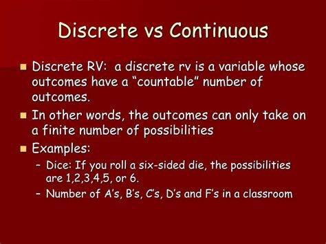 Bildergebnis für difference between discrete and continuous
