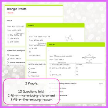 Image result for Triangle Proofs Level 2