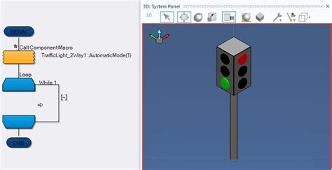 Image result for Traffic Light Using Flowcode