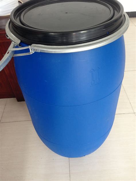 160升塑料桶开口蓝色160公斤塑料桶价格品牌：鹏腾庆云-盖德化工网