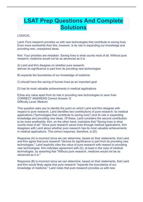 Image result for LSAT Test Prep Questions