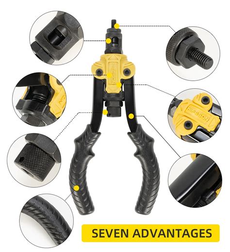 +Using the Fastenpro Threaded Insert Rivet Gun 的图像结果