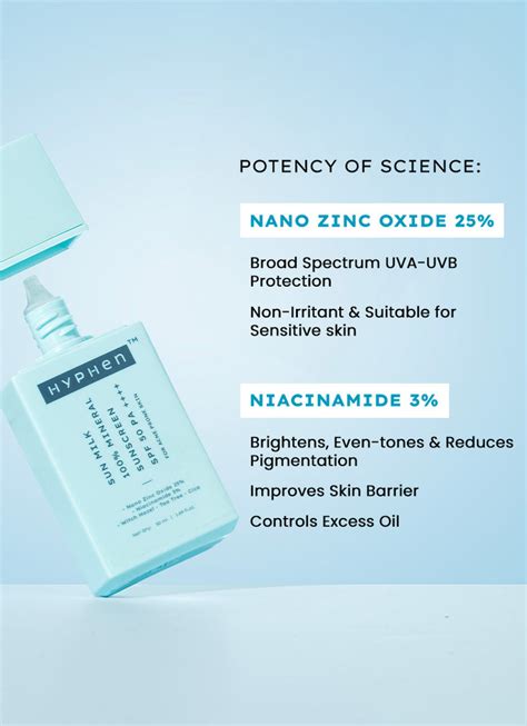 SUN MILK 100% MINERAL SUNSCREEN SPF 50 PA++++ – HYPHEN