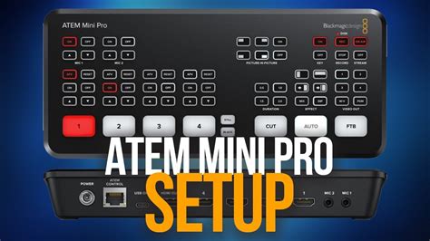 Image result for Atem Mini Pro Chroma Key Setup