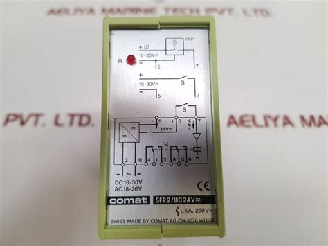 Comat Sfr2/Uc24V Amplifier Relay – Aeliya Marine Tech
