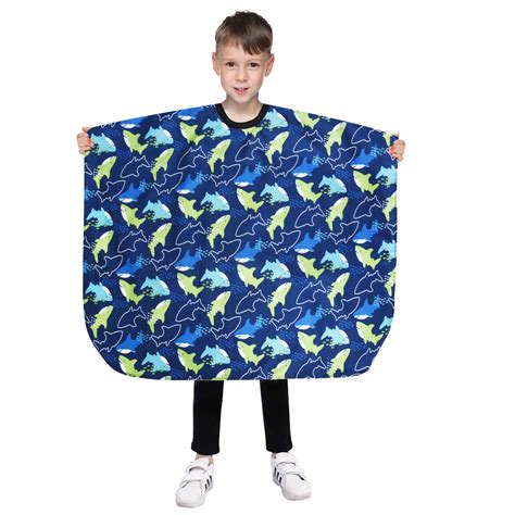 Noverlife Dolphin Print Kids Haircut Cape - Large India | Ubuy