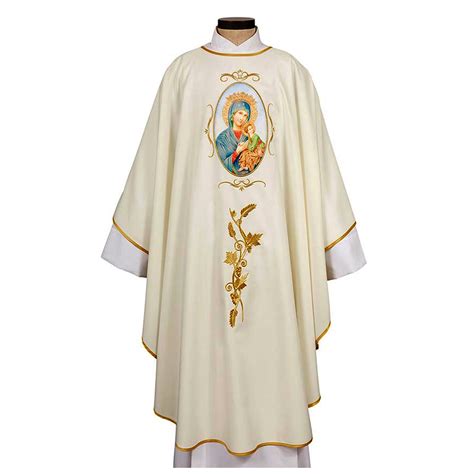 L5067 Our Lady of Perpetual Help Chasuble | St. Patrick's Guild