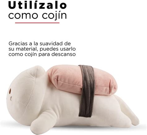 Buy MINISO 14'' Sushi Cat Plush Kawaii Stuffed Animals, Cute Cat Soft ...