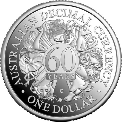 Royal Australian Mint Anniversary Decimal Currency Silver Coin | Royal ...