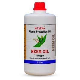 Neem Oil Fertilizer 1 Litre Plant Pest Control 1500 ppm