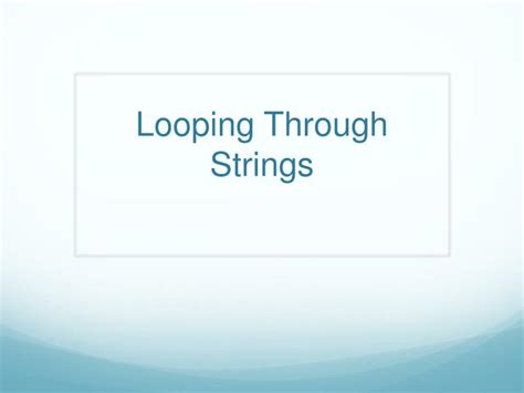 Image result for Looping through String Python
