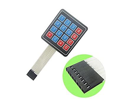 Universal Key Matrix Module Membrane Switch Keypad [Flexible]