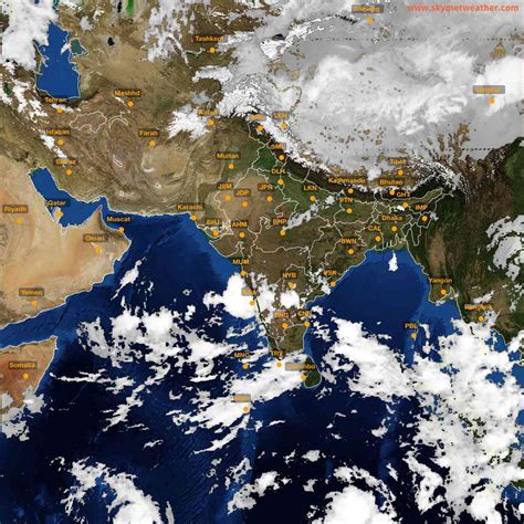 INSAT Weather: Latest Satellite Images And Maps Of India