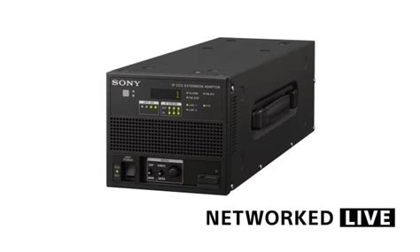 HDCE-RX30 IP camera control unit adaptor for remote live production ...