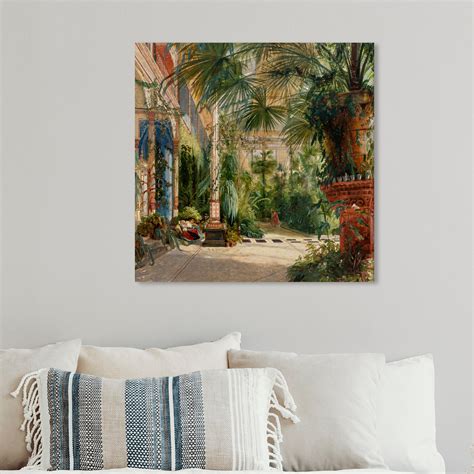 Oliver Gal Prints Interior of Palm House - Painting & Reviews | Wayfair
