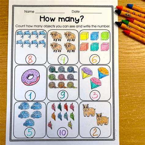Kindergarten Math Centers Worksheets Kindergarten Math Curriculum ...