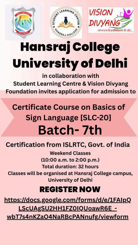 Hansraj College, University of Delhi
