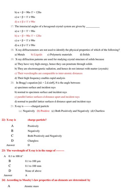 Image result for Material Engineering Crystal Structure Exam Question