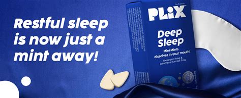 PLIX - THE PLANT FIX Melatonin Sleeping Pills with Premium Eye Mask ...