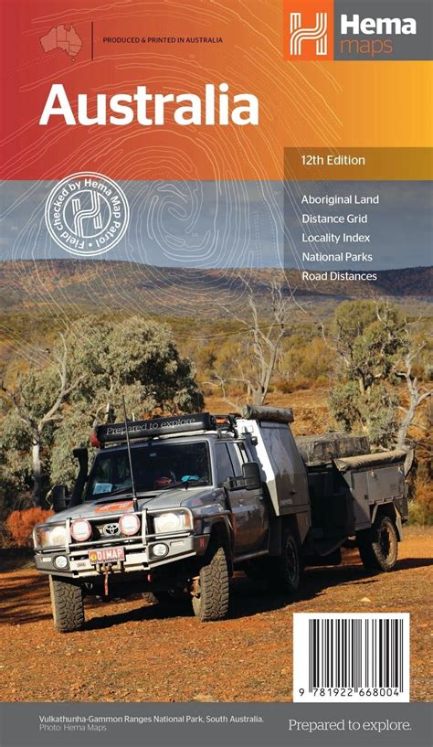Hema Australia Large Map – Everything Caravans