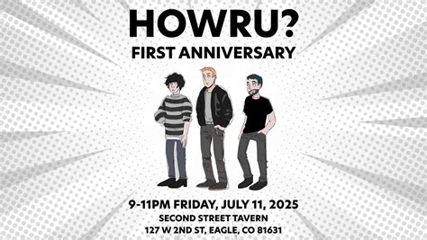 FREE EMO CONCERT - HOWRU? ONE YEAR ANNIVERSARY, Second Street Eagle, 11 ...