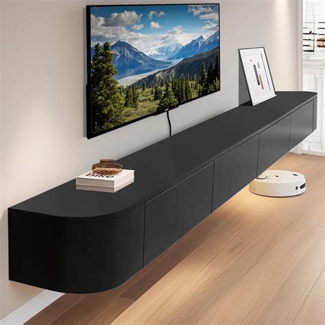 Amazon.com: Coigrse Floating TV Stand Cabinet Wall Mounted ...