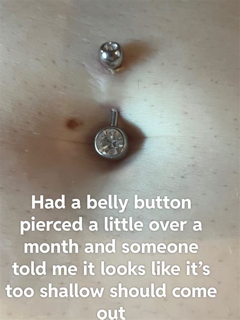 Navel Piercing Healing Process at Harrison Leschen blog