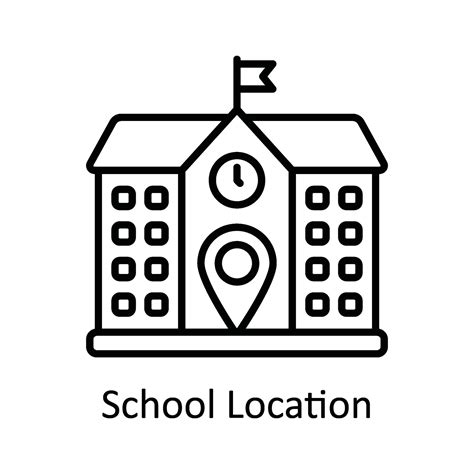 School Map Symbol