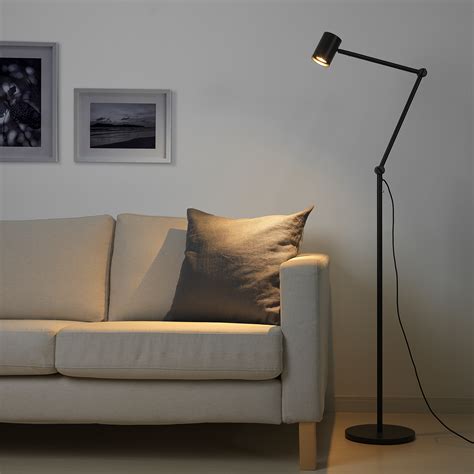 NYMÅNE floor/reading lamp anthracite | IKEA Lietuva