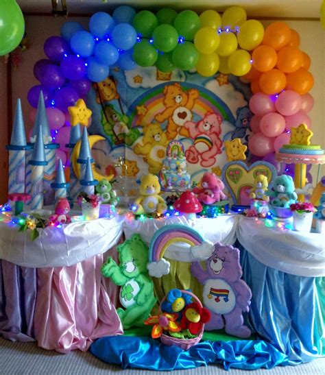 Care Bear Themed Birthday Party Ideas