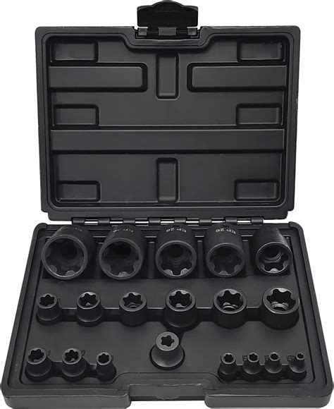 Buy ZKTOOL 19 pc EP Socket Set, CR-V, 14" and 38" and 12"Drive, Female ...