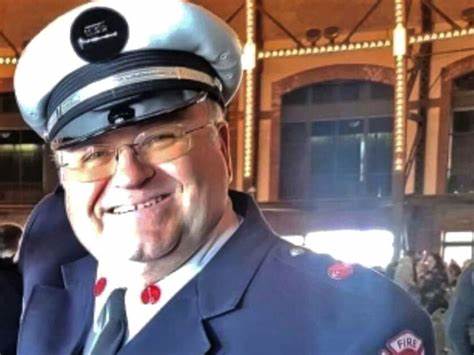 The crowd mourns CFD Lieutenant Jan Tchoryk. ‘His life was all about ...