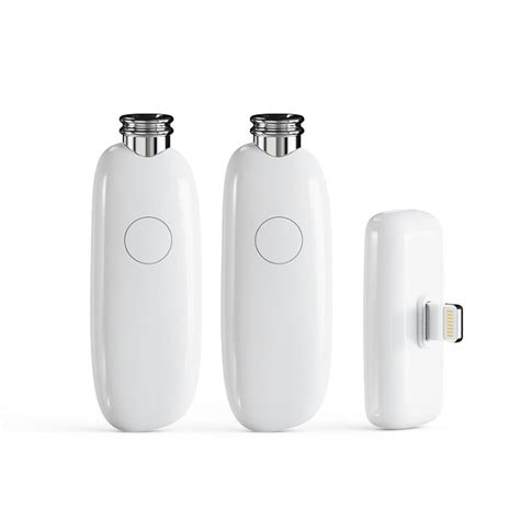 FUNSNAP M2 1 TX + 2 RX Digital Noise Reduction Wireless Microphone Mic ...