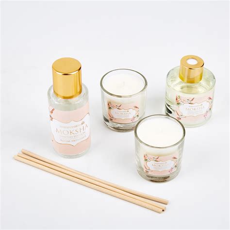 Buy Moksha 5Pcs Berry Blush Fragrance Gift Set from Home Centre at just ...